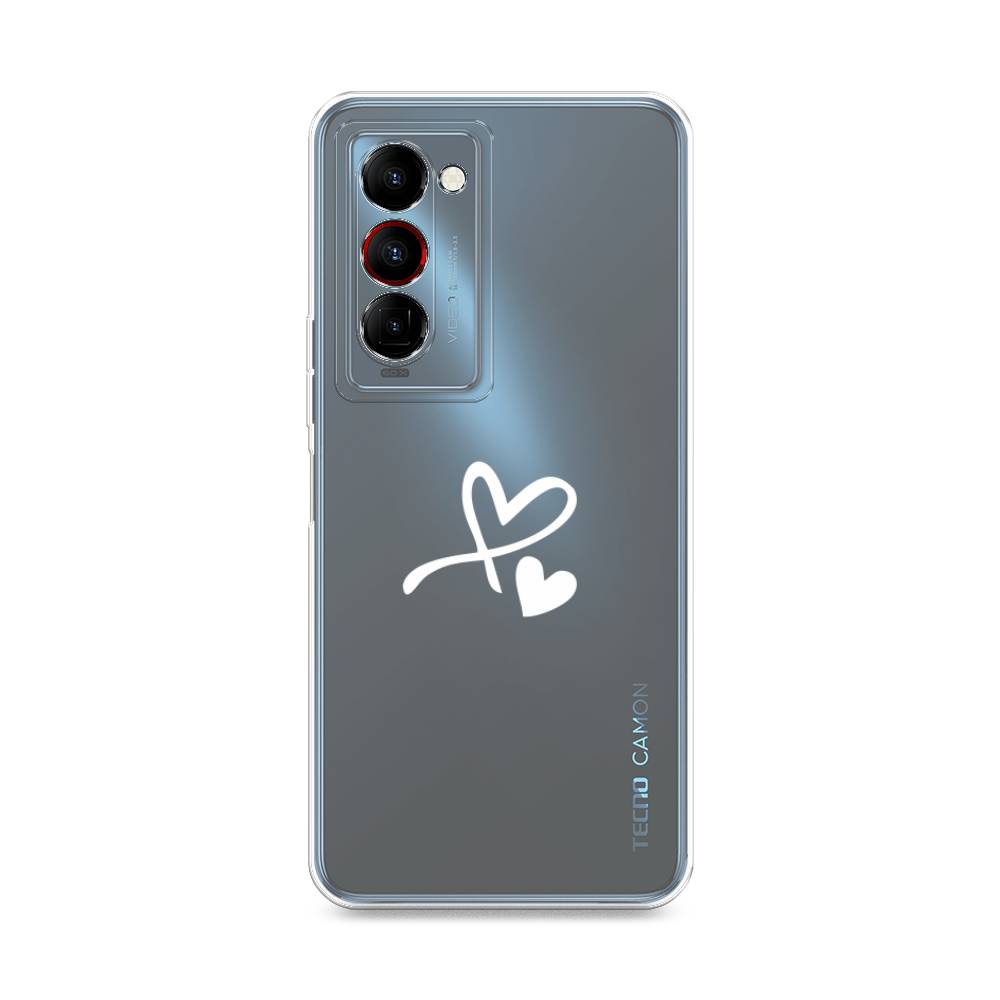 

Чехол Awog на Tecno Camon 18 Premier "Сердечко минимализм", Разноцветный, 300850-6