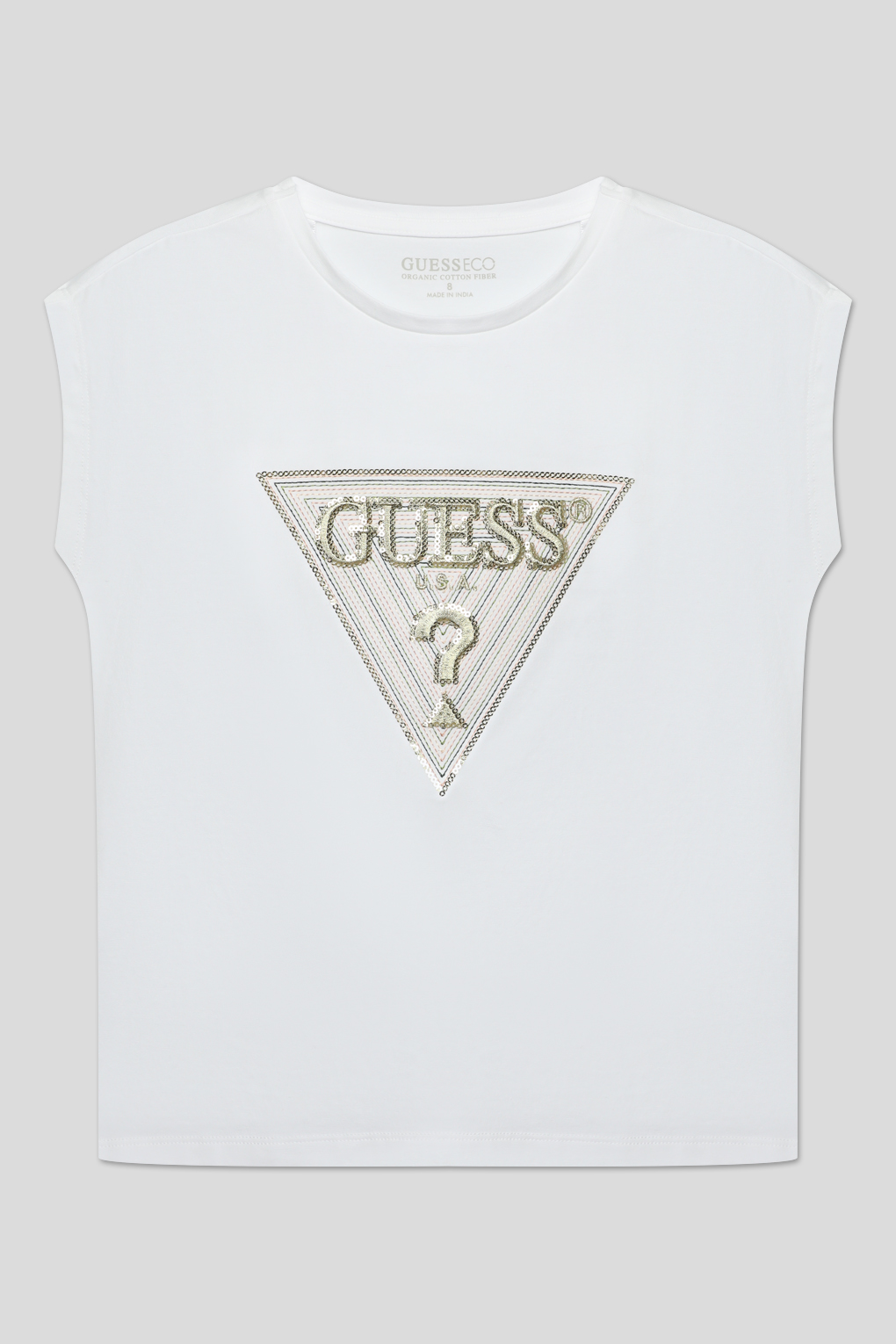 

Футболка детская Guess J3GI33 K6YW1 белый, 152, J3GI33 K6YW1