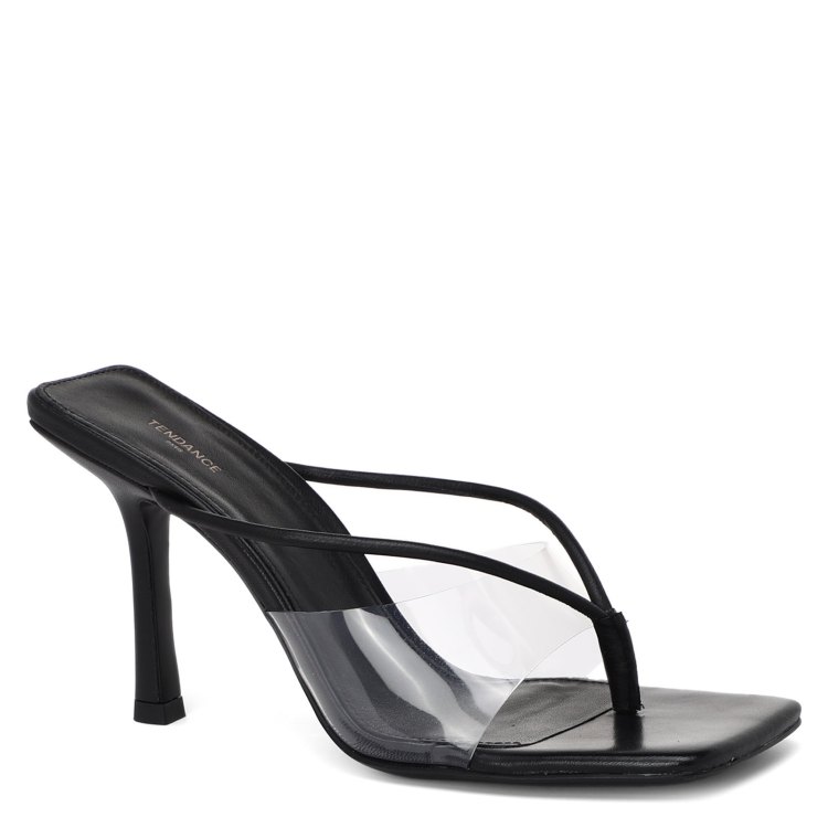 

Мюли женские Tendance CLF389-01 черные 36 EU, Черный, CLF389-01