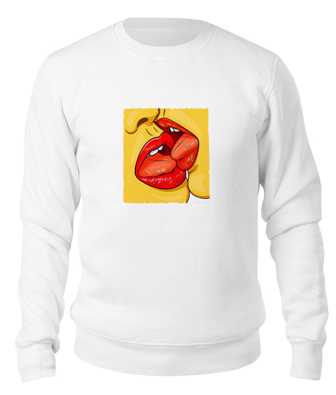 

Свитшот унисекс Printio Art swag белый XS, Art swag
