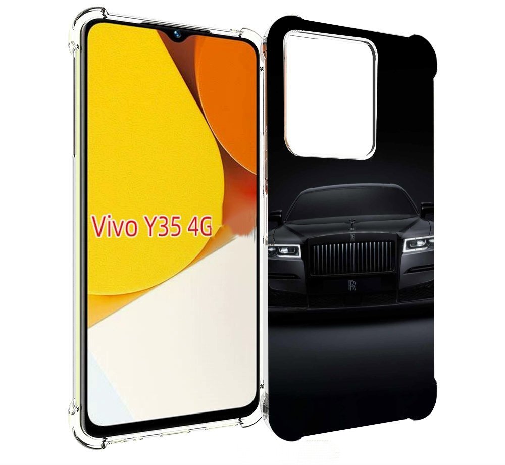 

Чехол MyPads Rolls Royce 2 для Vivo Y35 4G 2022 / Vivo Y22, Прозрачный, Tocco