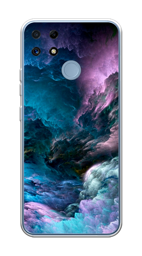 

Чехол на Realme C25/C25s "Загадочное небо", Синий;фиолетовый, 256950-2