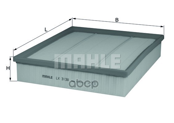 

Воздушный фильтр Mahle/Knecht lx3138