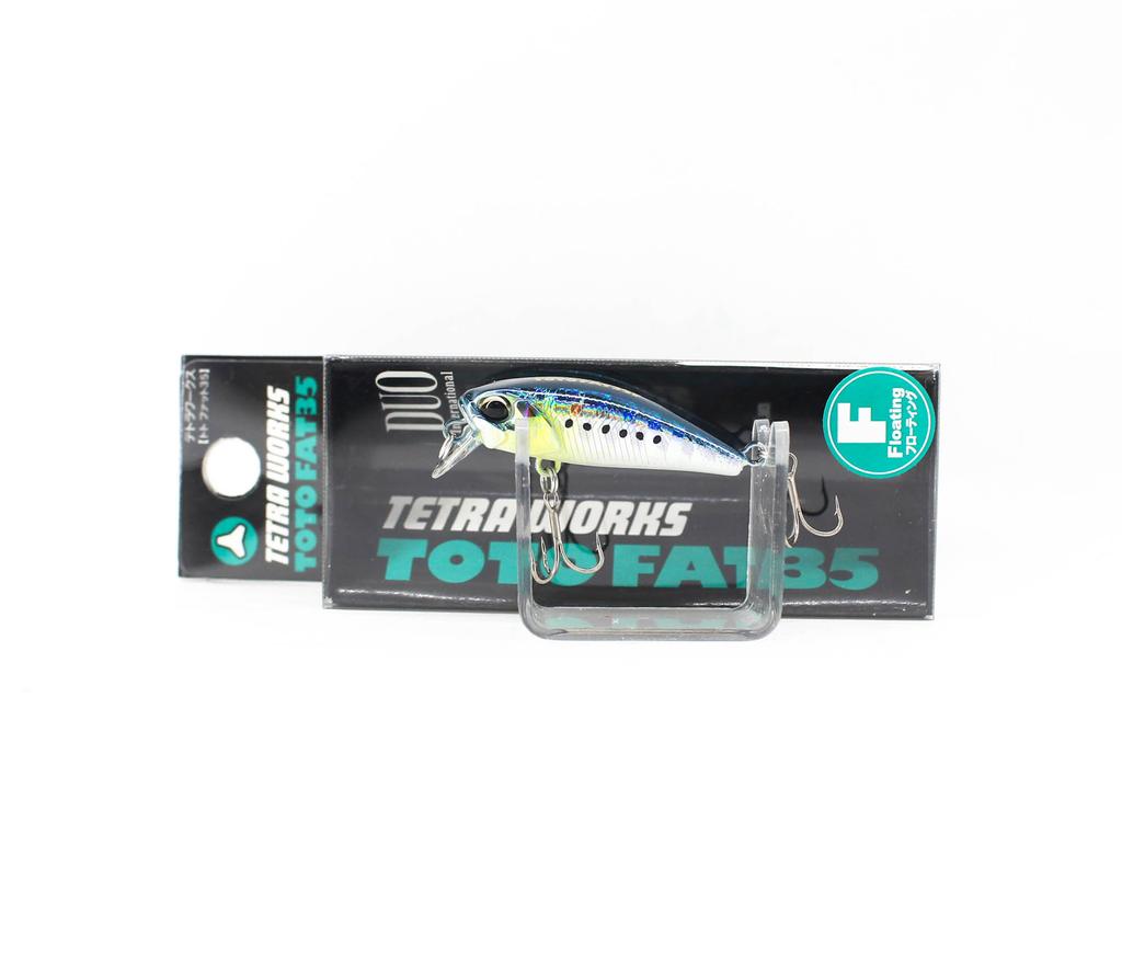

Воблер для рыбалки DUO TETRA WORKS TOTO FAT 35S, AHA0011, TETRA WORKS TOTO FAT