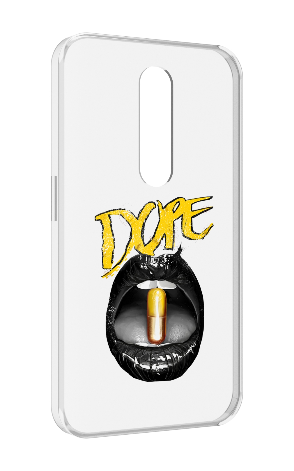 

Чехол MyPads губы для Motorola Moto X Force (XT1585 / XT1581), Прозрачный, Tocco