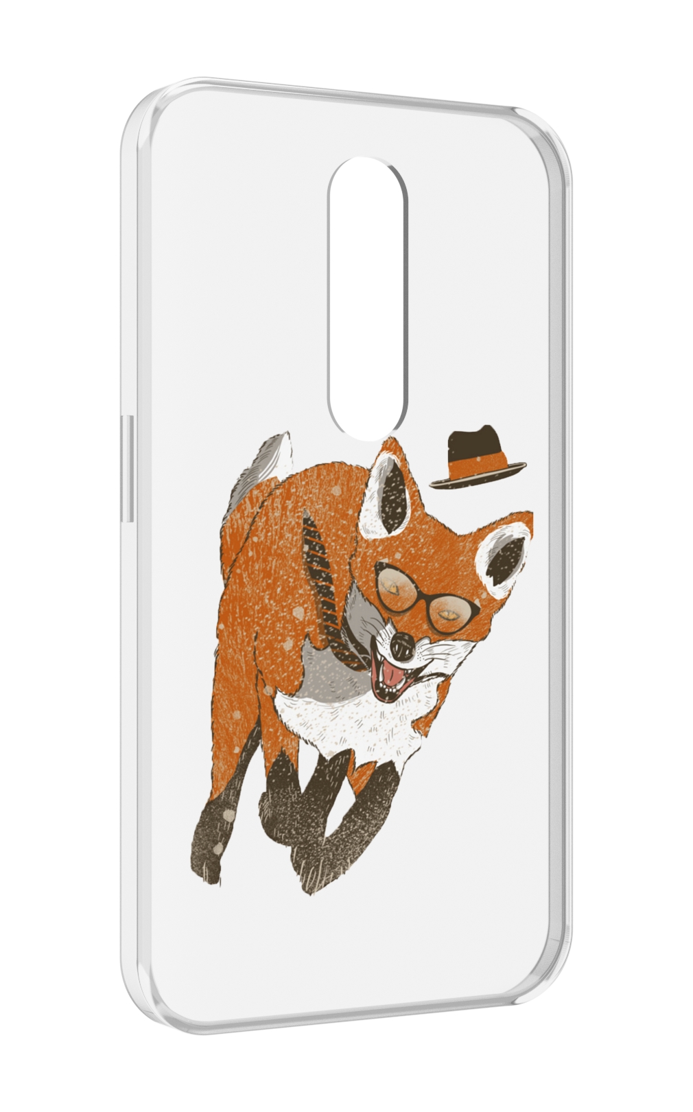 

Чехол MyPads шустрый лис для Motorola Moto X Force (XT1585 / XT1581), Прозрачный, Tocco