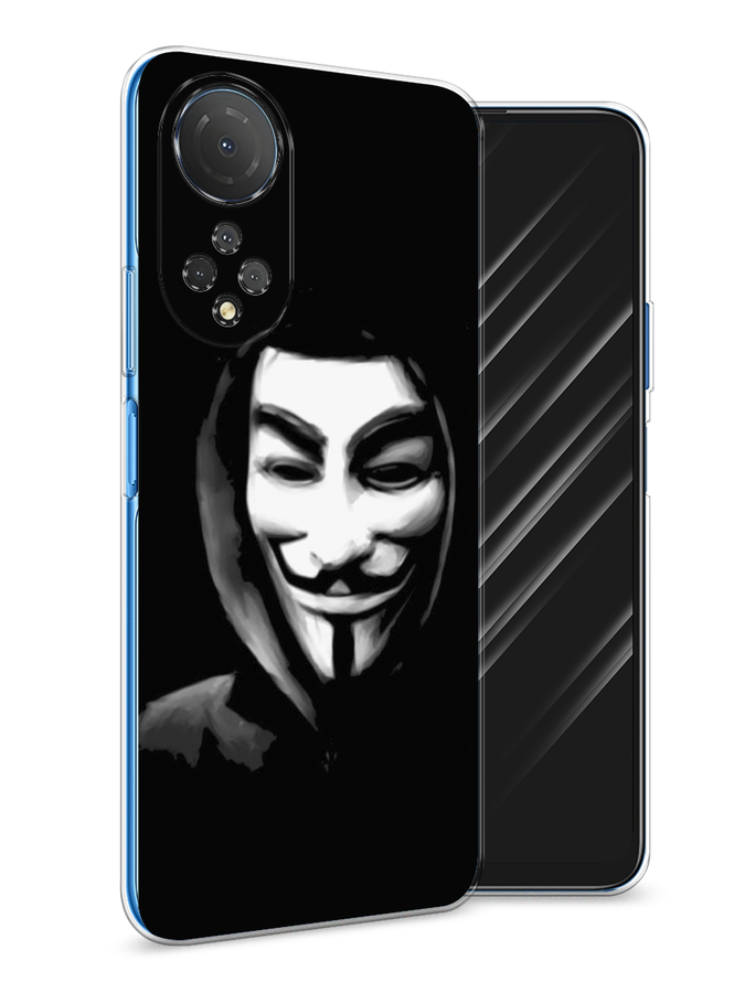

Чехол Awog на Honor X7 2022 "Анонимус", Разноцветный, 6108850-5