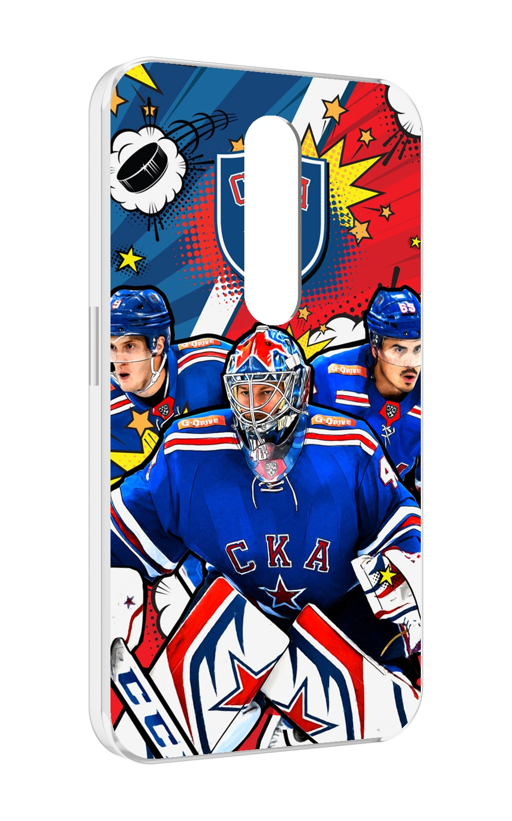 

Чехол MyPads хк ска спб мужской для Motorola Moto X Force (XT1585 / XT1581), Прозрачный, Tocco