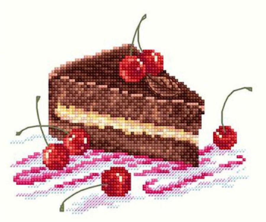 

Набор для вышивания «Зимняя вишня»