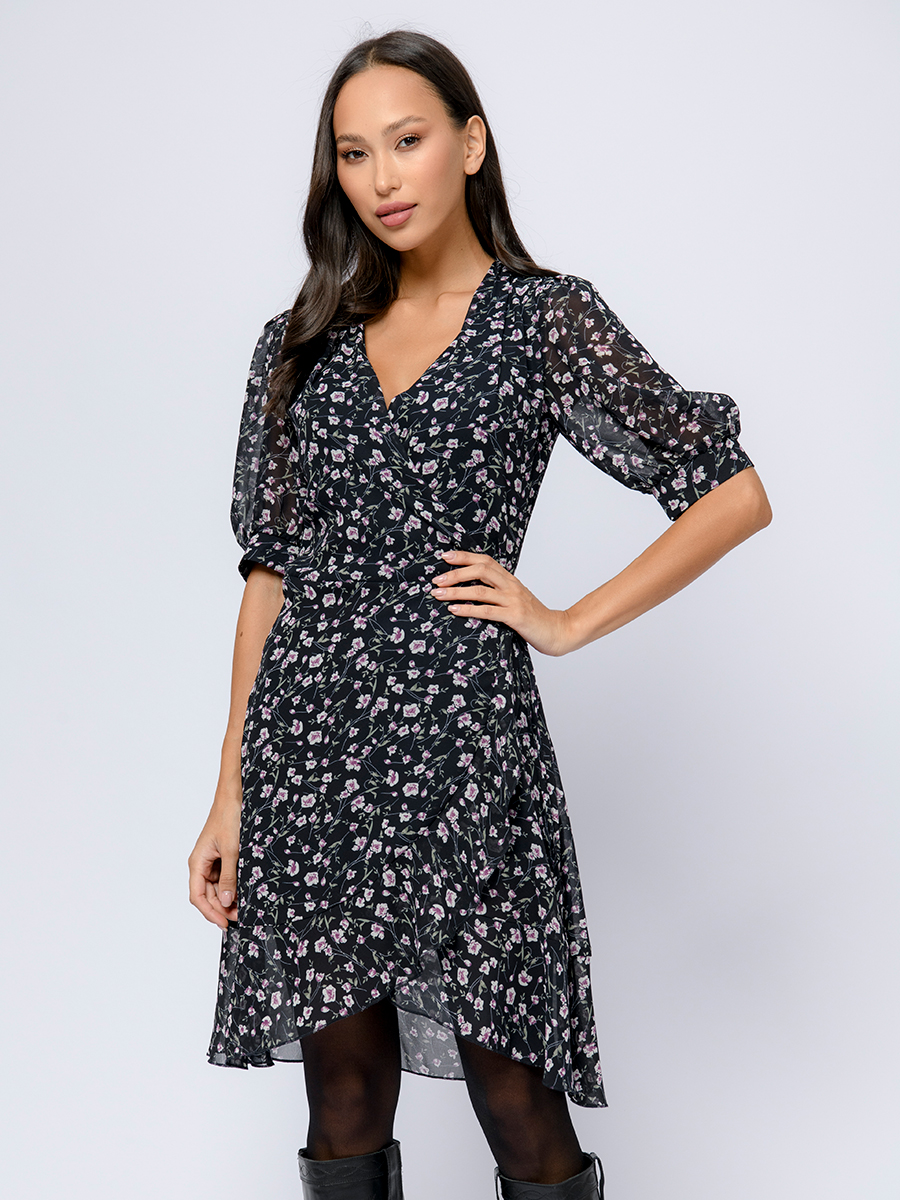 

Платье женское 1001dress 0202750 синее 50, Синий, 0202750