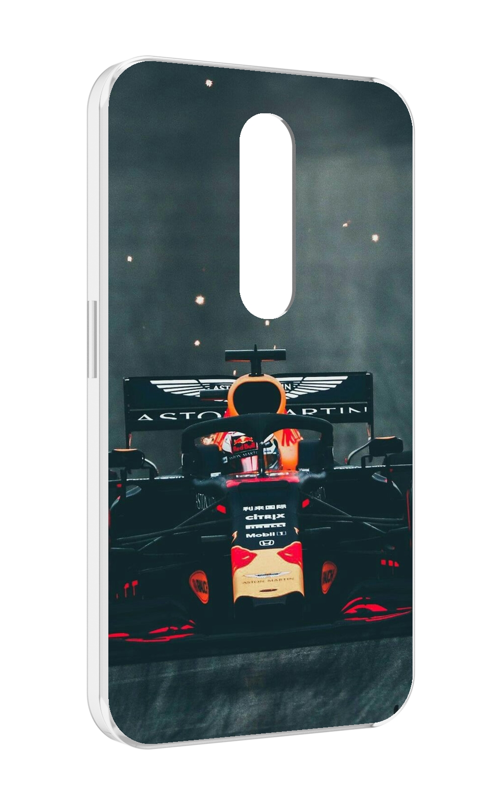 

Чехол MyPads формула 1 астон мартин для Motorola Moto X Force (XT1585 / XT1581), Прозрачный, Tocco