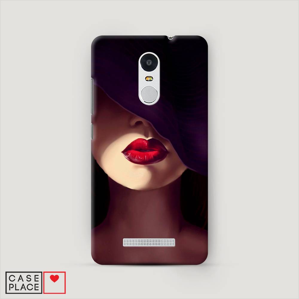 

Пластиковый чехол "Красные губы" на Xiaomi Redmi Note 3