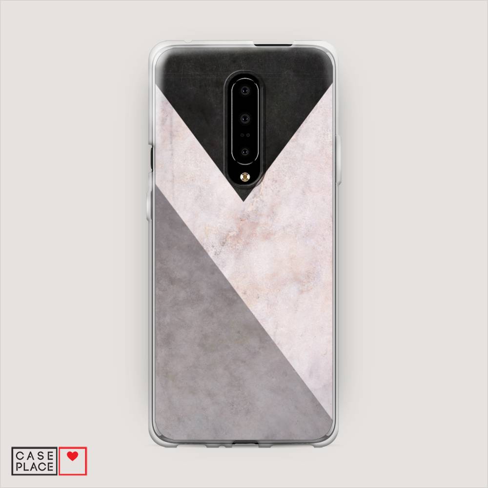 

Чехол Awog на OnePlus 7 Pro / ВанПлас 7 Pro "Геометричный мрамор", Бежевый, 150850-3