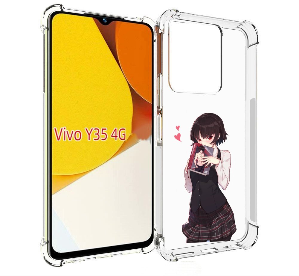 

Чехол MyPads Persona 5 - Makoto Niijima для Vivo Y35 4G 2022 / Vivo Y22, Прозрачный, Tocco