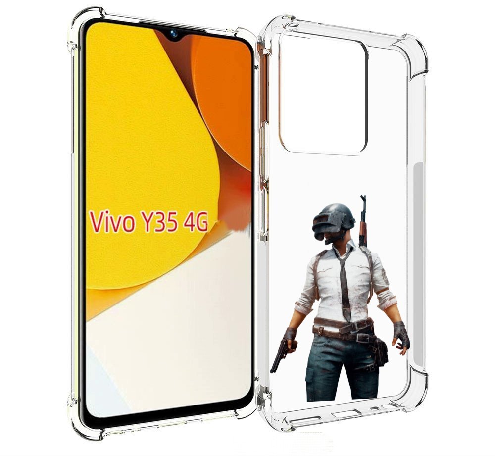 

Чехол MyPads PUBG-2 для Vivo Y35 4G 2022 / Vivo Y22, Прозрачный, Tocco