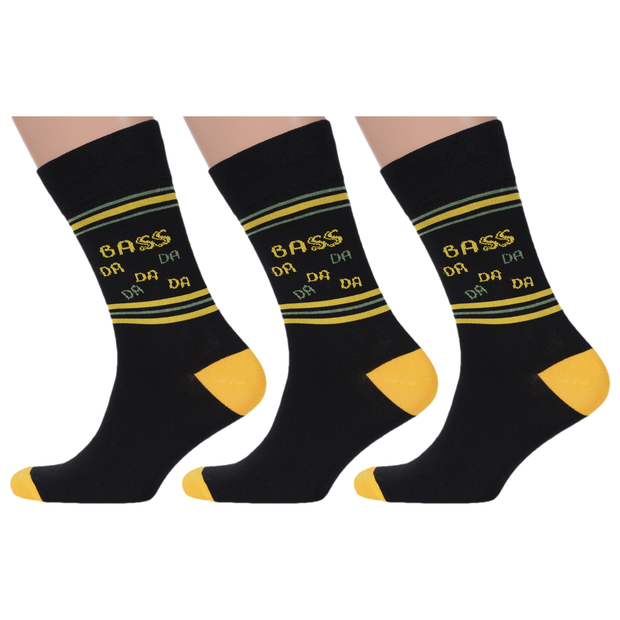 

Комплект носков мужских MoscowSocksClub msk3-М37 черных 25, Черный, msk3-М37