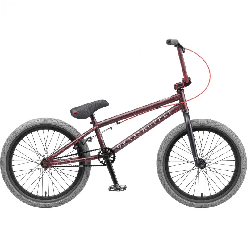 

Велосипед BMX TECH TEAM GRASSHOPPER 20' 2022 красно-серый NN004284, Красный;серый, NN004284