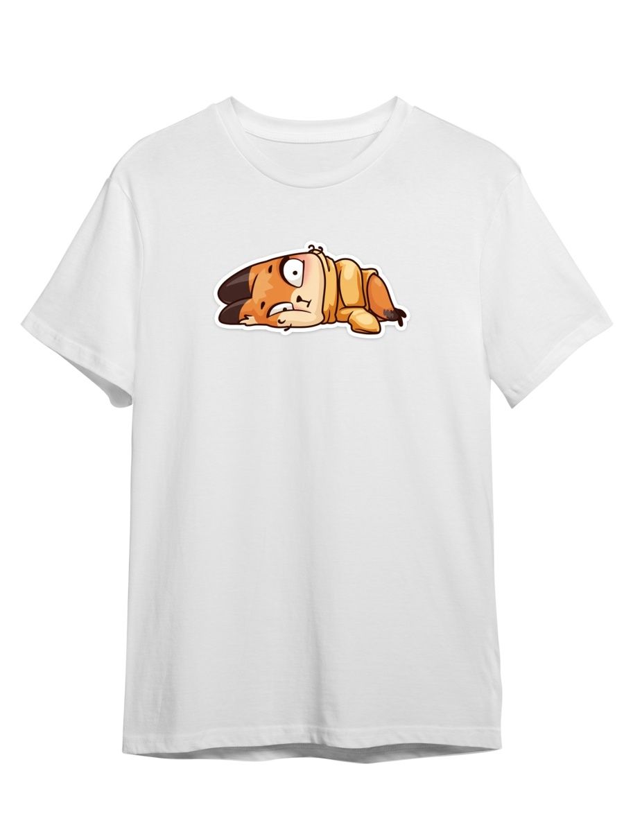 

Футболка унисекс СувенирShop Стикер/Кот/Лиса/Новый год 4 белая 5XL, "Стикер/Кот/Лиса/Новый год" 4