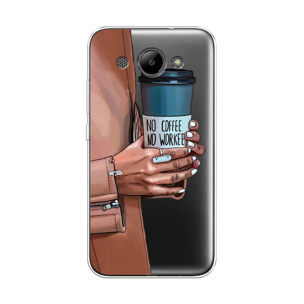 

Чехол Awog "No coffee" для Huawei Y3 2018, 65850-7