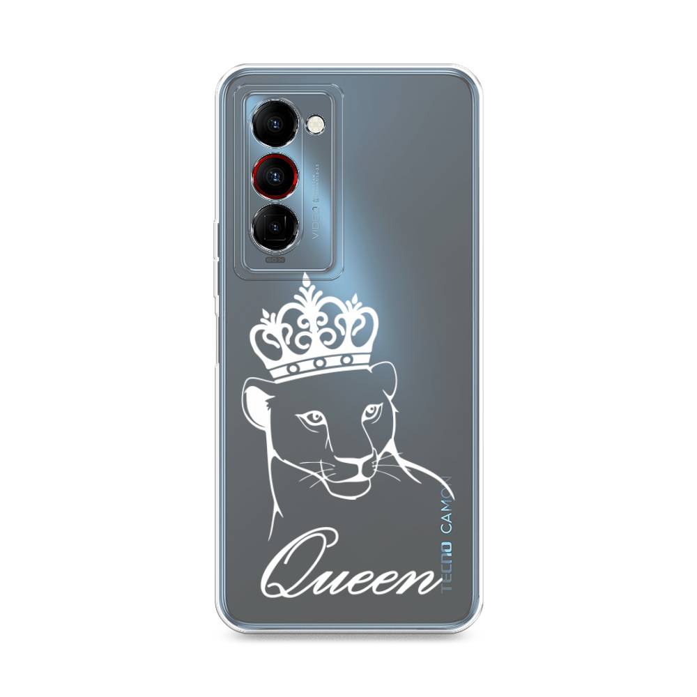 

Чехол Awog на Tecno Camon 18 Premier "Львица королева", Разноцветный, 300850-7