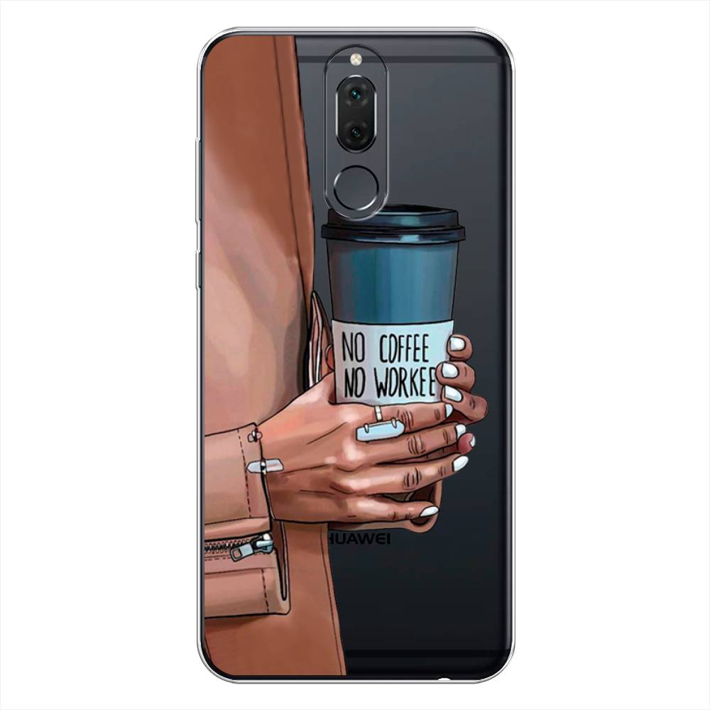 

Чехол Awog на Huawei Nova 2i "No coffee", Коричневый;серый, 64150-7