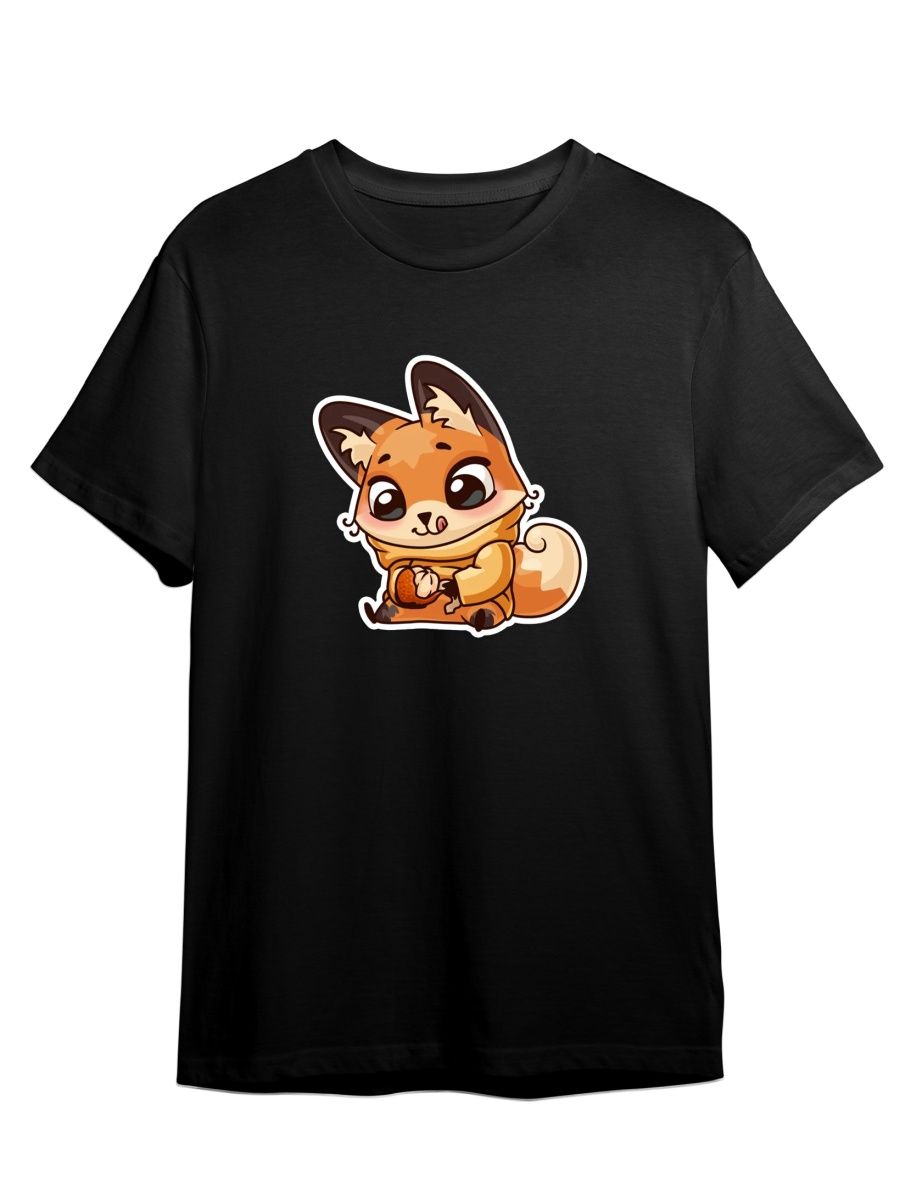 

Футболка унисекс СувенирShop Стикер/Кот/Лиса/Новый год 2 черная 2XL, Черный, "Стикер/Кот/Лиса/Новый год" 2