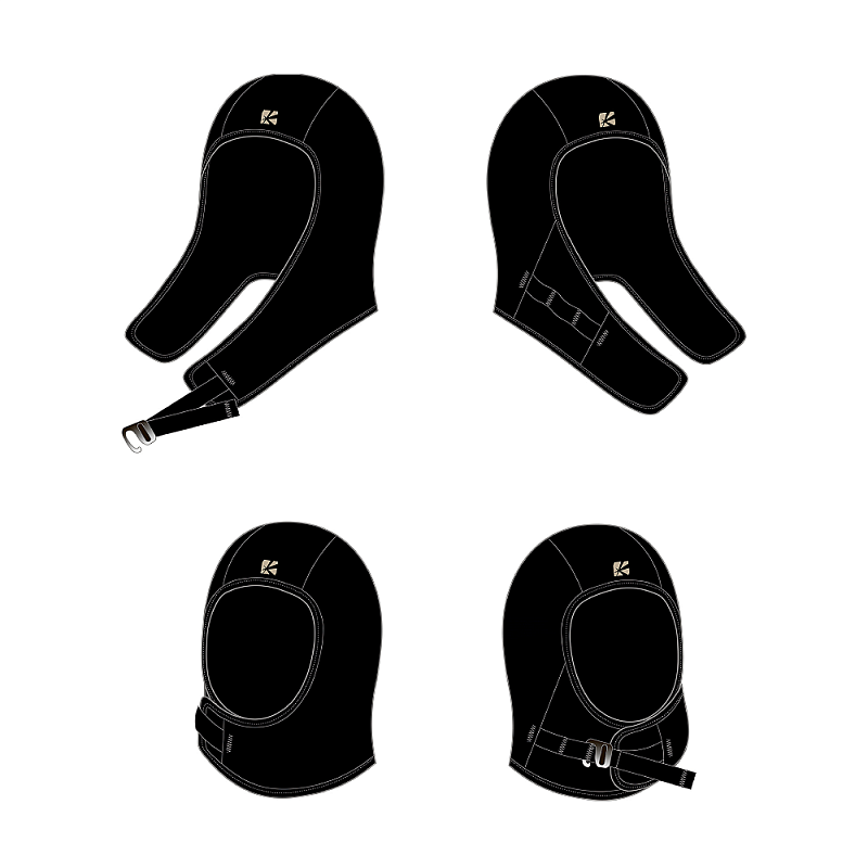 

Шлем утепленный Snow Helmet V3 черный 58 (Баск)