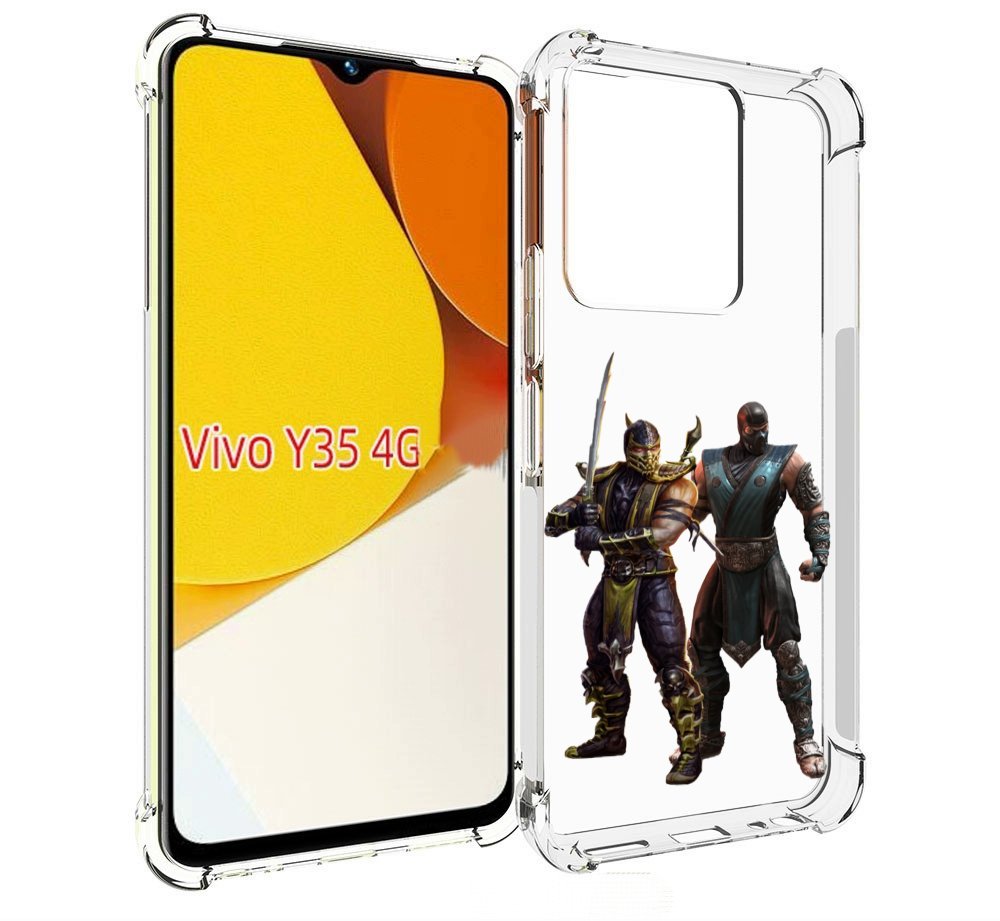 

Чехол MyPads Mortal-Kombat-1 для Vivo Y35 4G 2022 / Vivo Y22, Прозрачный, Tocco
