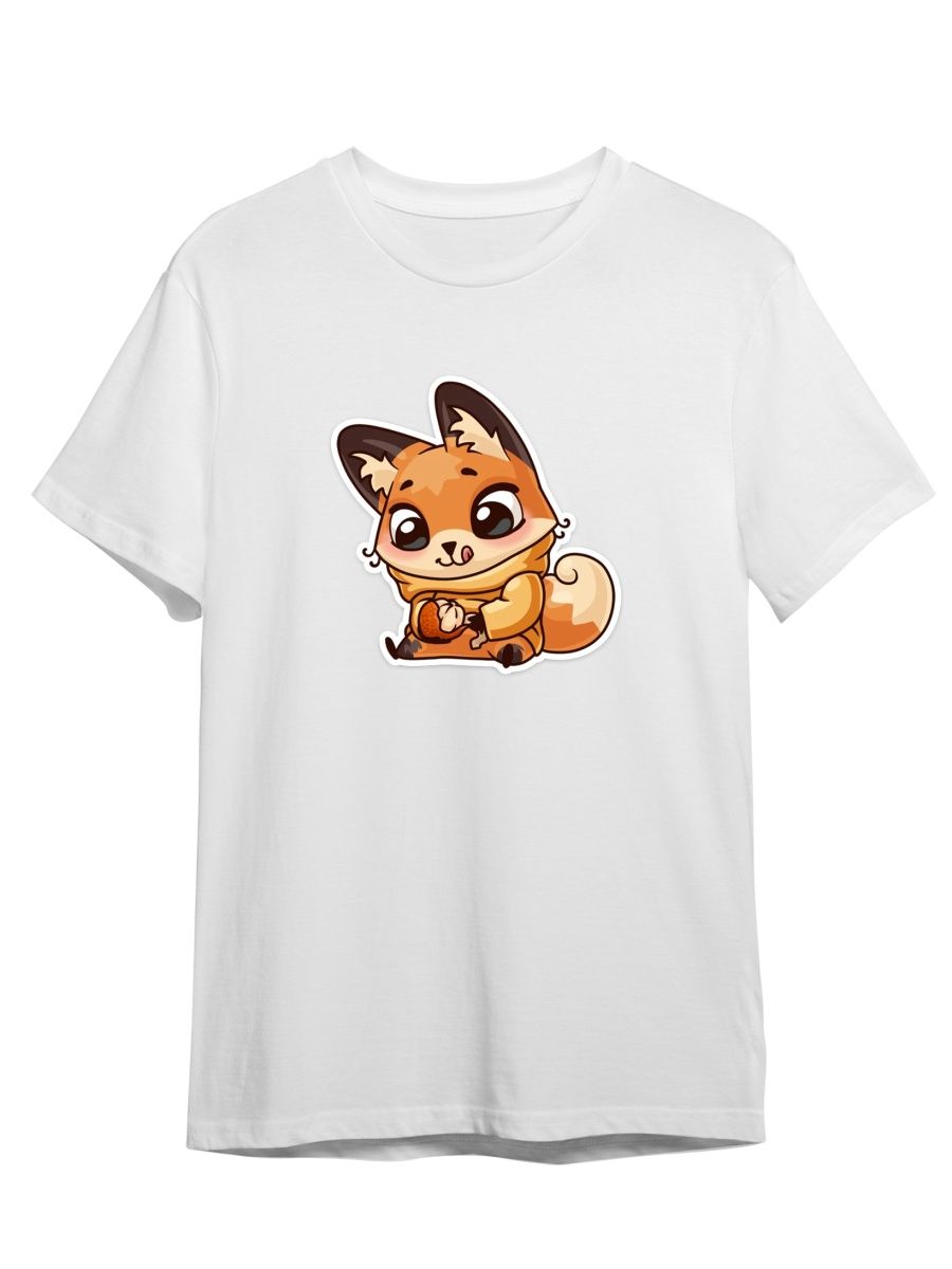 

Футболка унисекс СувенирShop Стикер/Кот/Лиса/Новый год 2 белая 4XL, Белый, "Стикер/Кот/Лиса/Новый год" 2