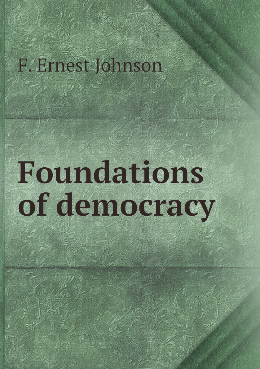 

Foundations of democracy