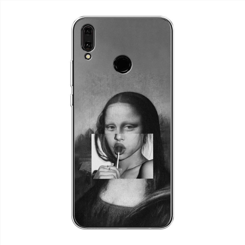 

Чехол Awog "Mona Lisa sucking lollipop" для Huawei Y9 2019