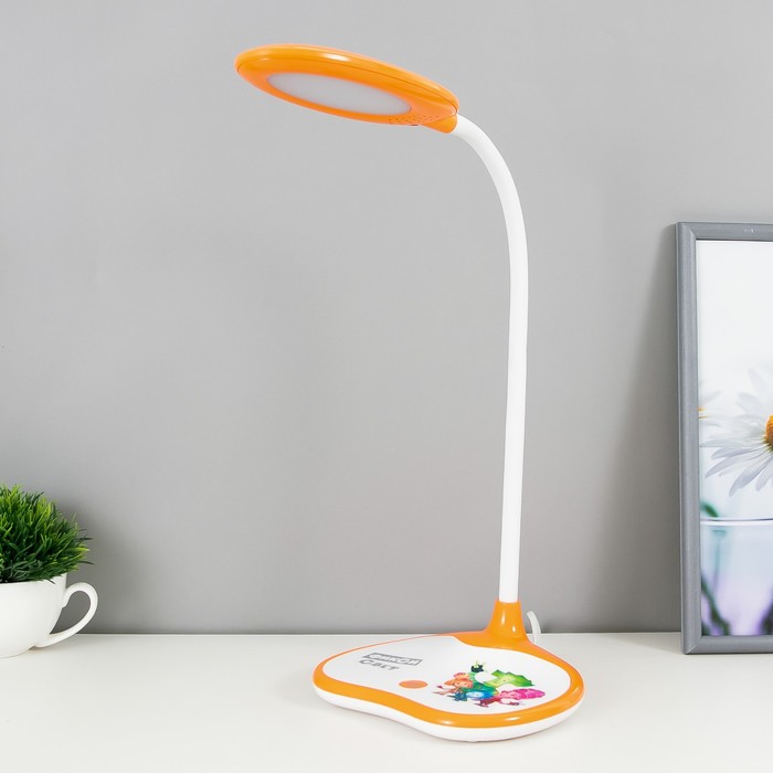 

Настольная лампа NLED-433-6W-OR, LED 6Вт, цвет оранжёвый
