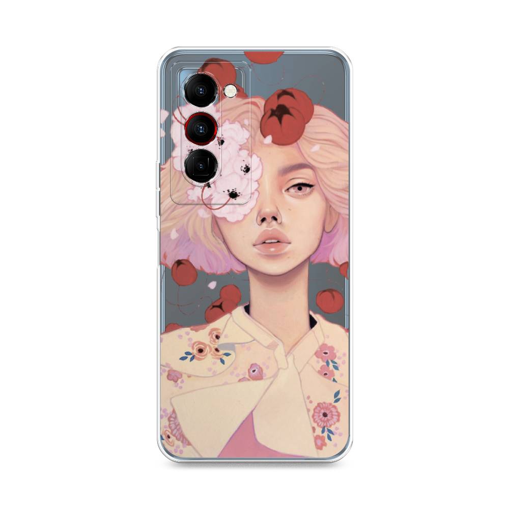 

Чехол Awog на Tecno Camon 18 Premier "Цветочная анархия", Разноцветный, 300850-7