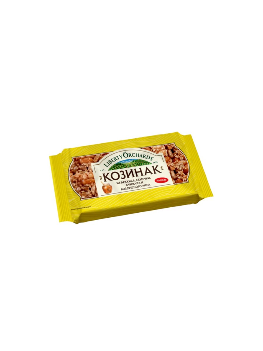 

Козинак Liberty Orchards, Микс на меду, 4 штуки по 120 грамм