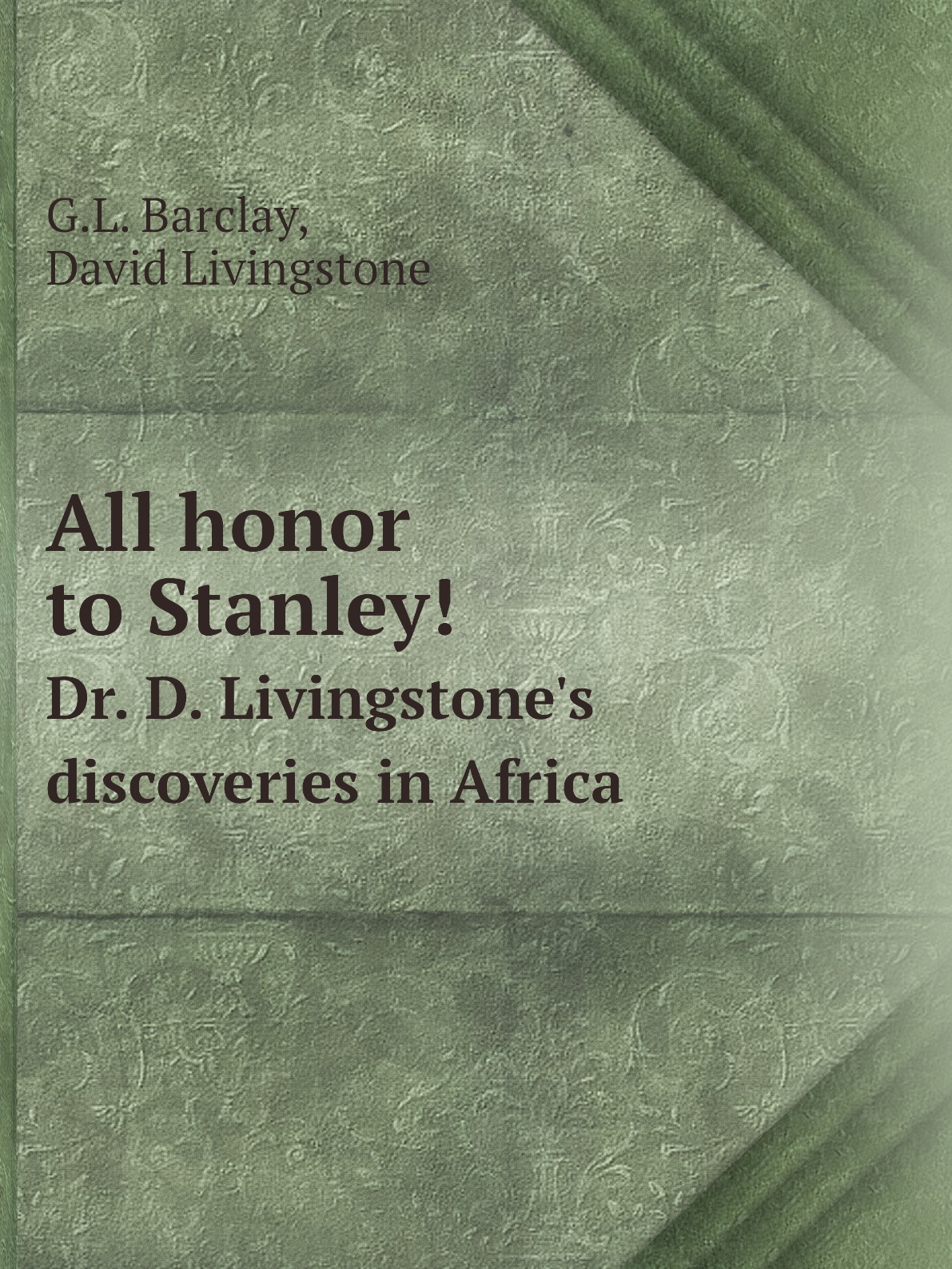 

All honor to Stanley!
