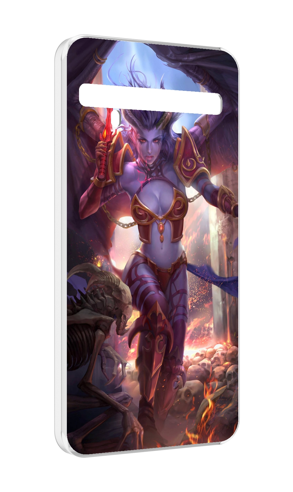 

Чехол MyPads queen of pain dota 2 для TCL 10 Pro / TCL 10 + Plus, Прозрачный, Tocco