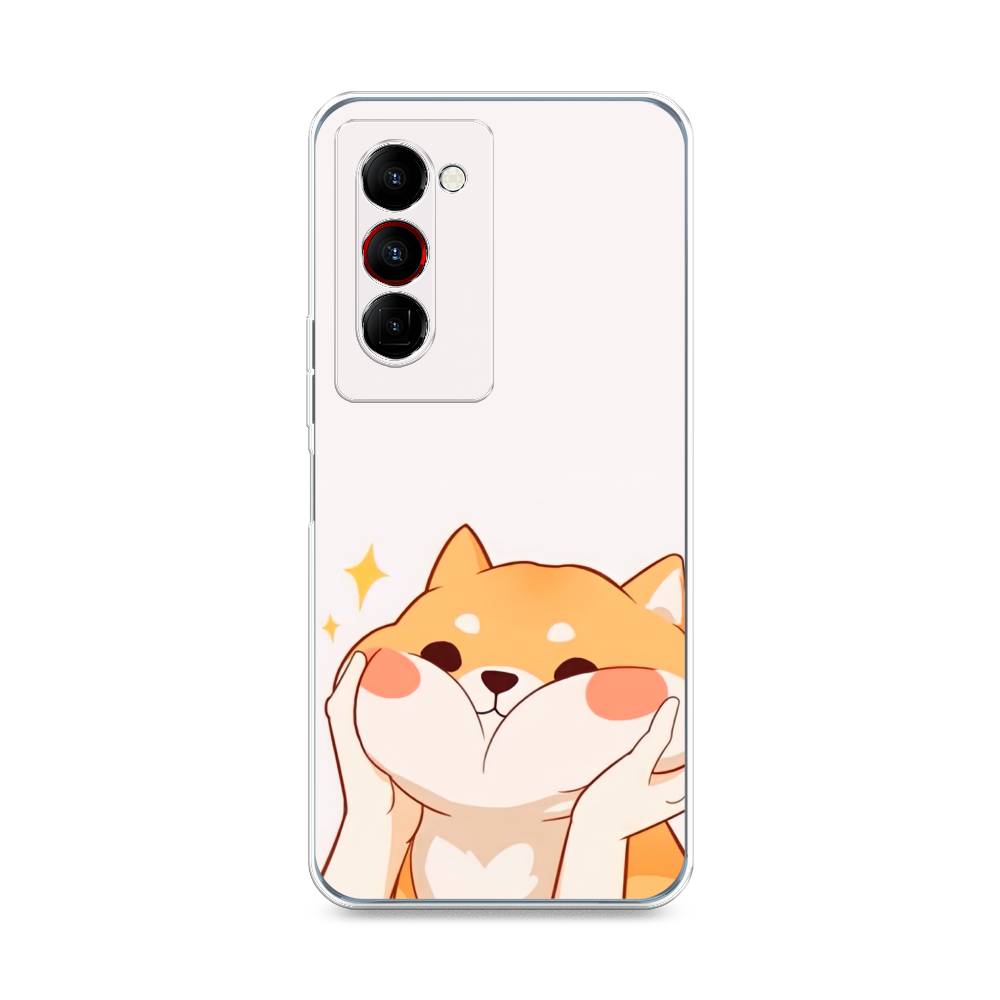 

Чехол Awog на Tecno Camon 18 Premier "Сладкий песик", Разноцветный, 300850-1