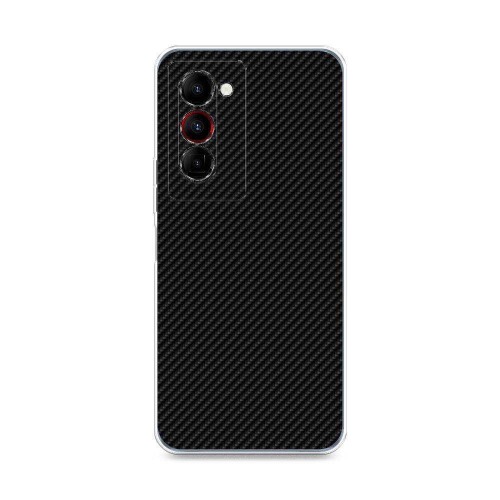 

Чехол Awog "Черный карбон" для Tecno Camon 18 Premier, Разноцветный, 300850-3