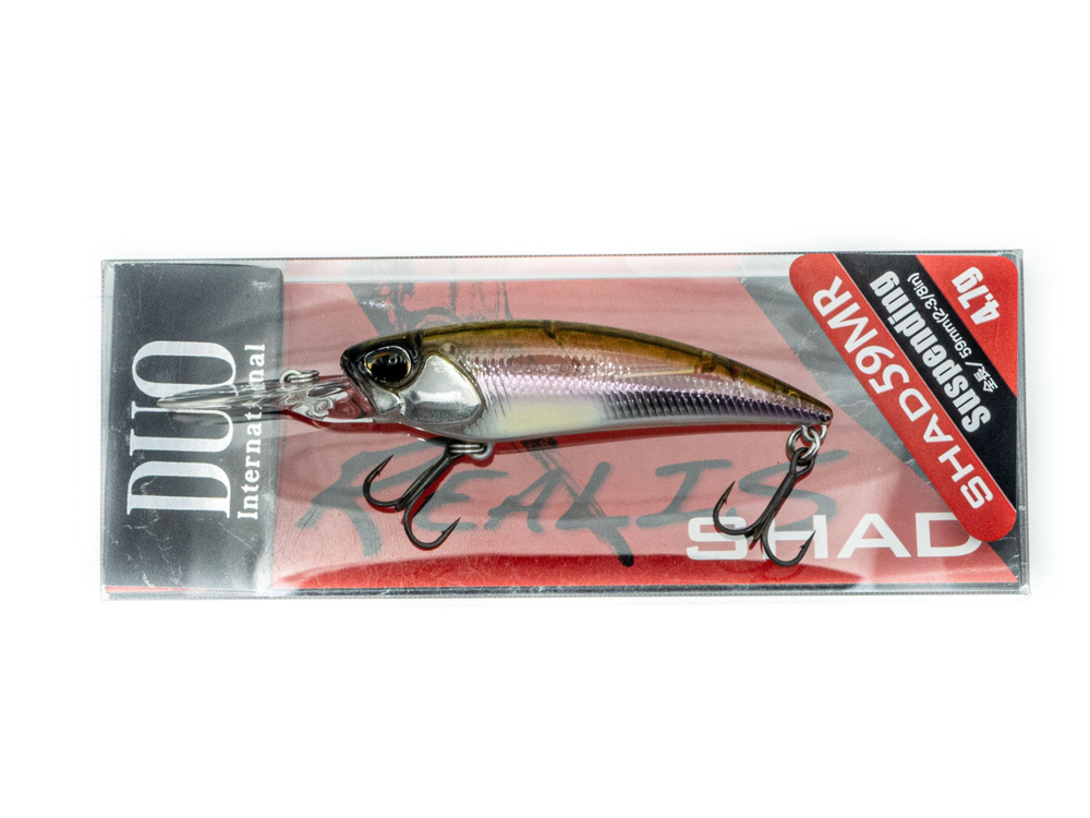 

Воблер для рыбалки DUO REALIS SHAD 59MR SP, DSH3061, REALIS SHAD MR