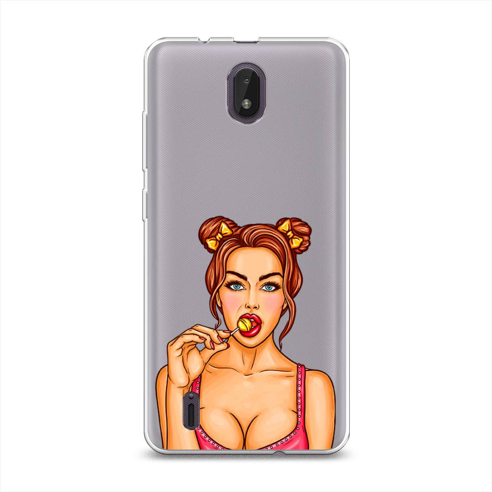 

Чехол Awog на Nokia C01 Plus / Нокиа C01 Плюс "Вкусный леденец", Разноцветный, 125250-7