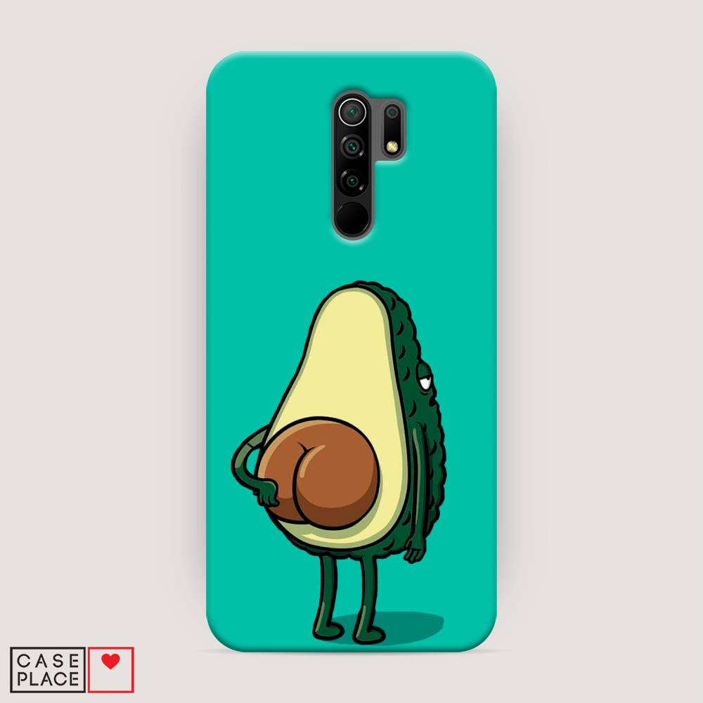 

Пластиковый чехол "Попа авокадо" на Xiaomi Redmi 9, 38320-7