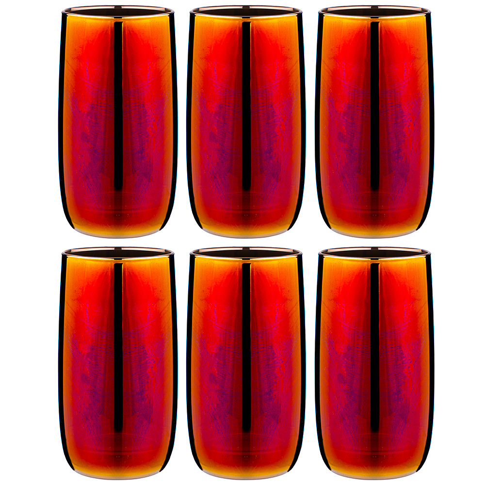 фото Набор 6 стаканов 330 мл королевская фуксия lefard