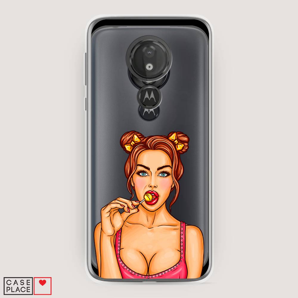 

Чехол Awog на Motorola Moto G7 Power / Моторола Мото G7 Power "Вкусный леденец", Разноцветный, 241350-7