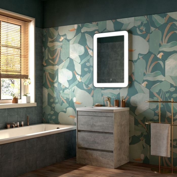 

Мебель для ванной напольная Art&Max Family 58 Cemento Veneto