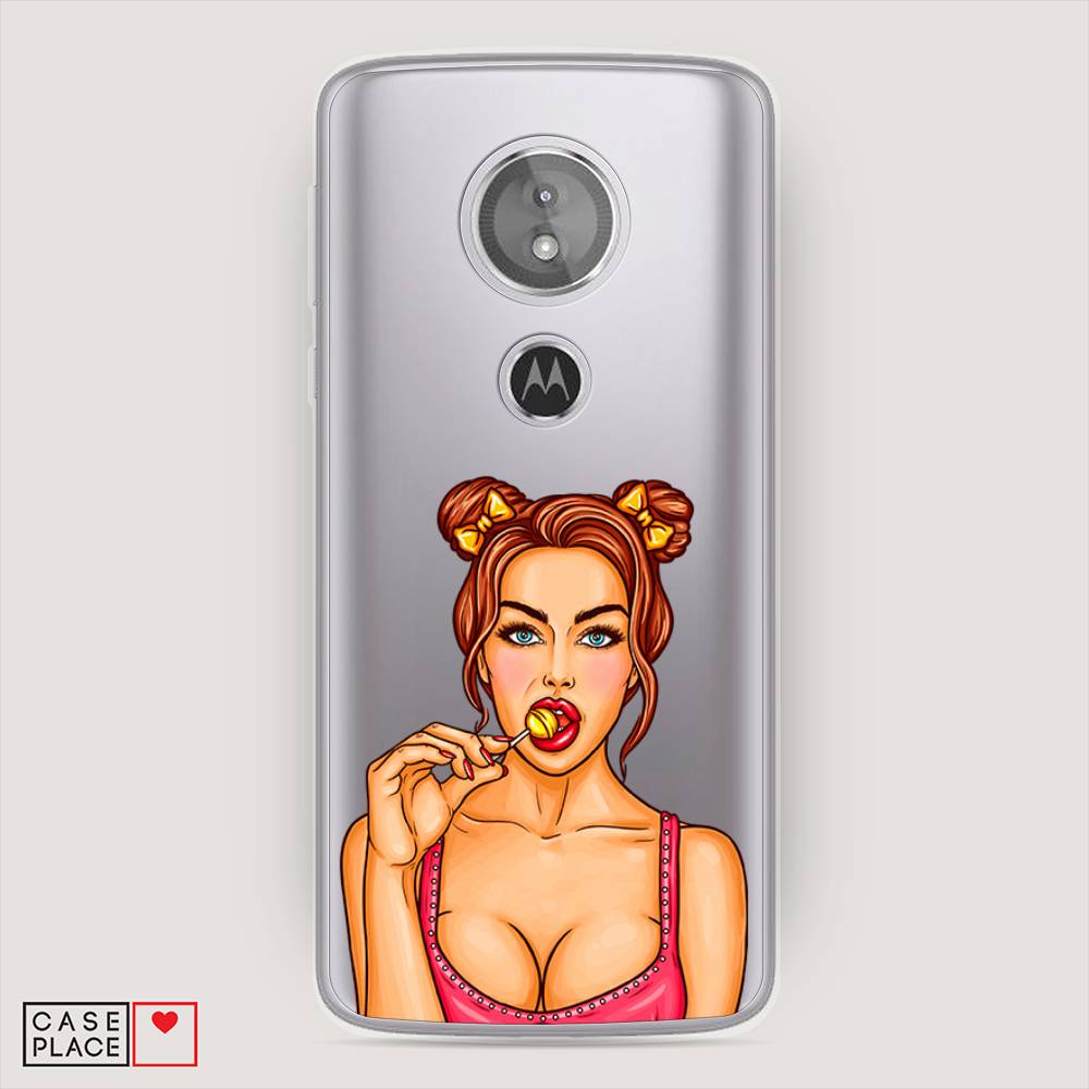 

Чехол Awog на Motorola Moto G6 Play / Моторола Мото G6 Плэй "Вкусный леденец", Разноцветный, 240950-7