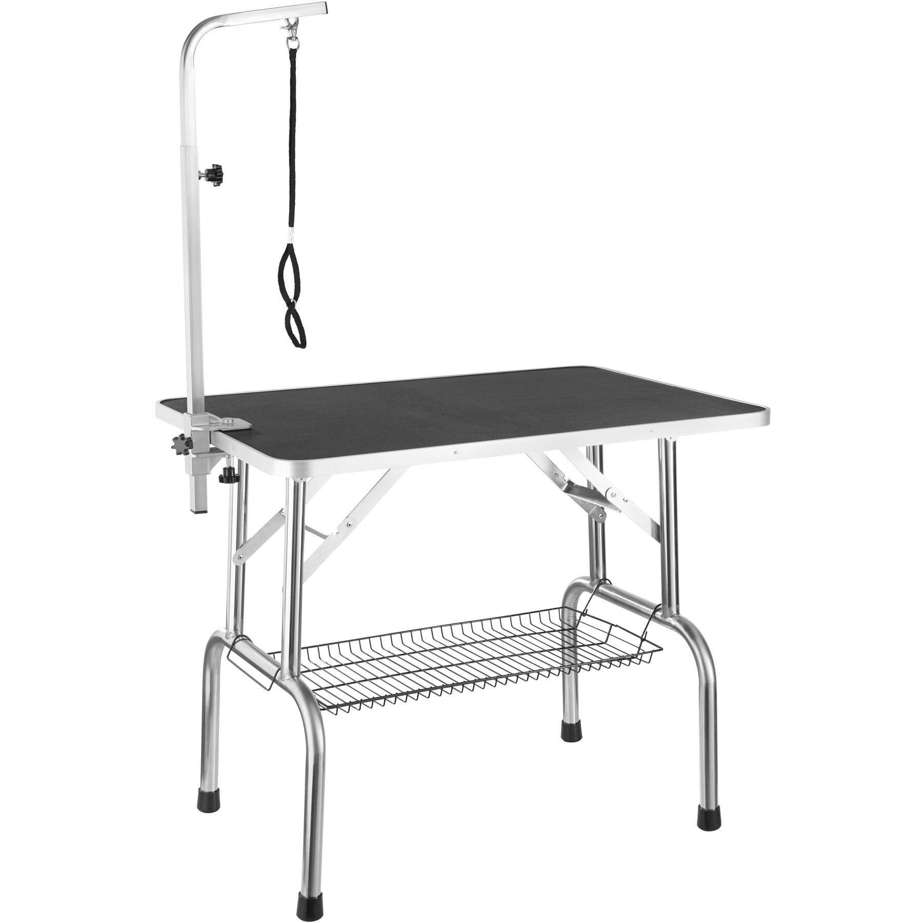 фото Стол для груминга show tech ss grooming table, черный, 95x55x78 см