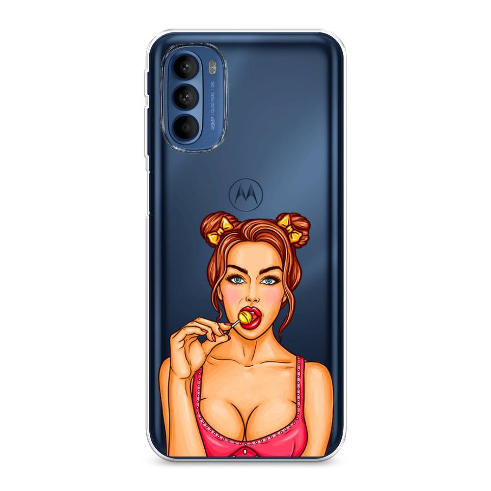 

Чехол Awog на Motorola Moto G31/G41 "Вкусный леденец", Разноцветный
