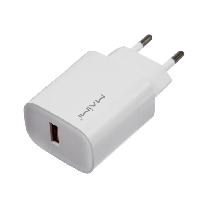 

Сетевое зарядное устройство Maimi C105, USB, 3 А, 22,5 Вт, PD, белое, C105