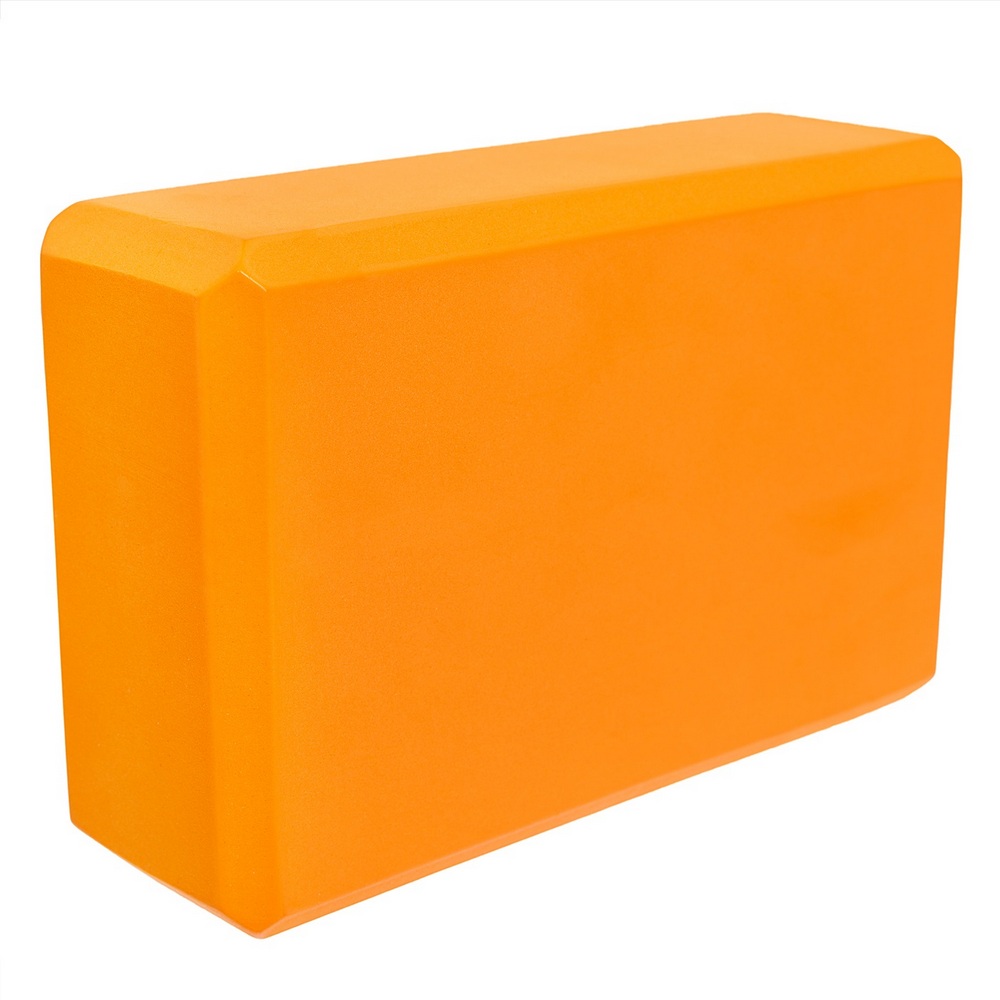 

Блок для йоги EVA STRONG BODY, оранжевый, 1329