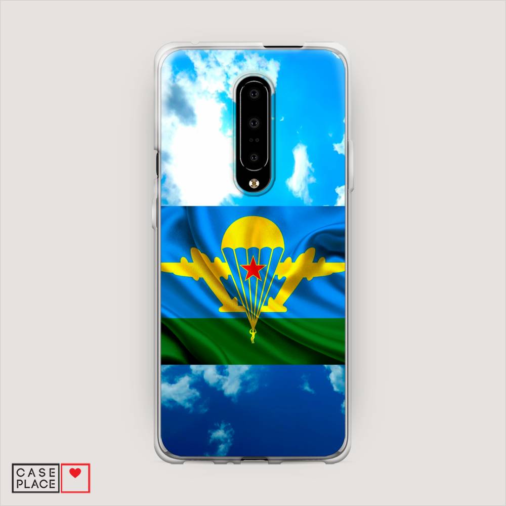 

Чехол Awog на OnePlus 7 Pro / ВанПлас 7 Pro "ВДВ флаг в небесах", Синий;зеленый;желтый, 150850-5